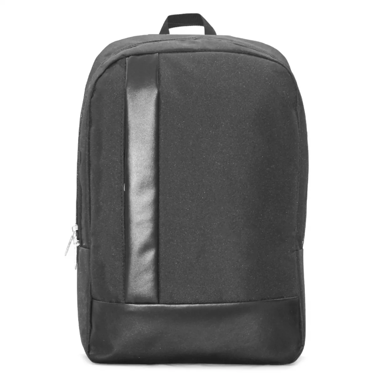 Deri Detaylı Laptop Bölmeli Sırt Çantası - Görsel 8