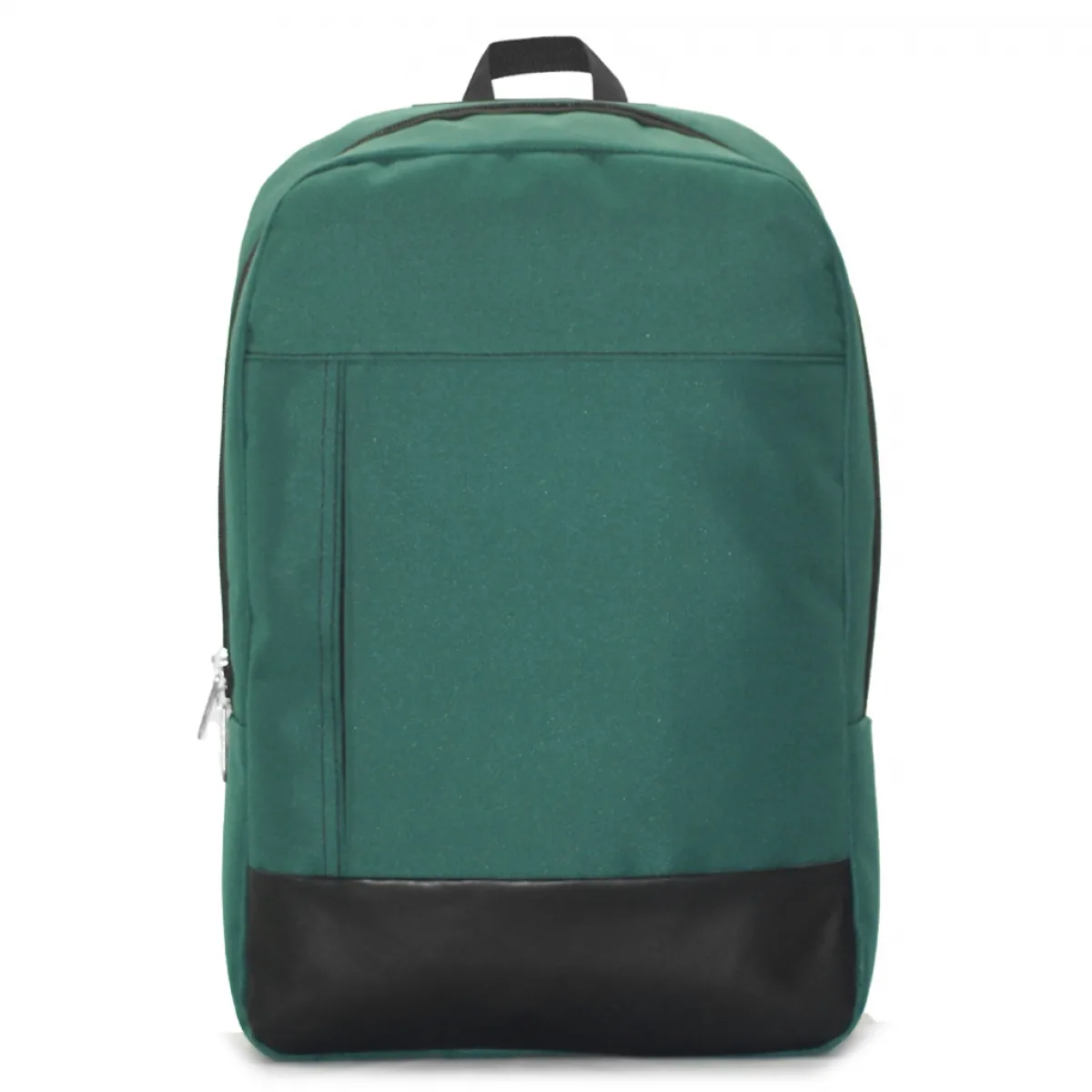 Suni Deri Tasarım Detaylı Laptop Bölmeli Sırt Çantası - Görsel 2