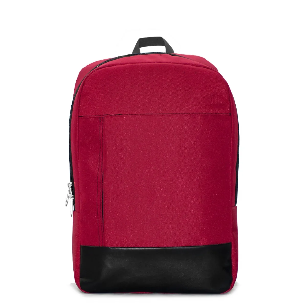 Suni Deri Tasarım Detaylı Laptop Bölmeli Sırt Çantası - Görsel 10