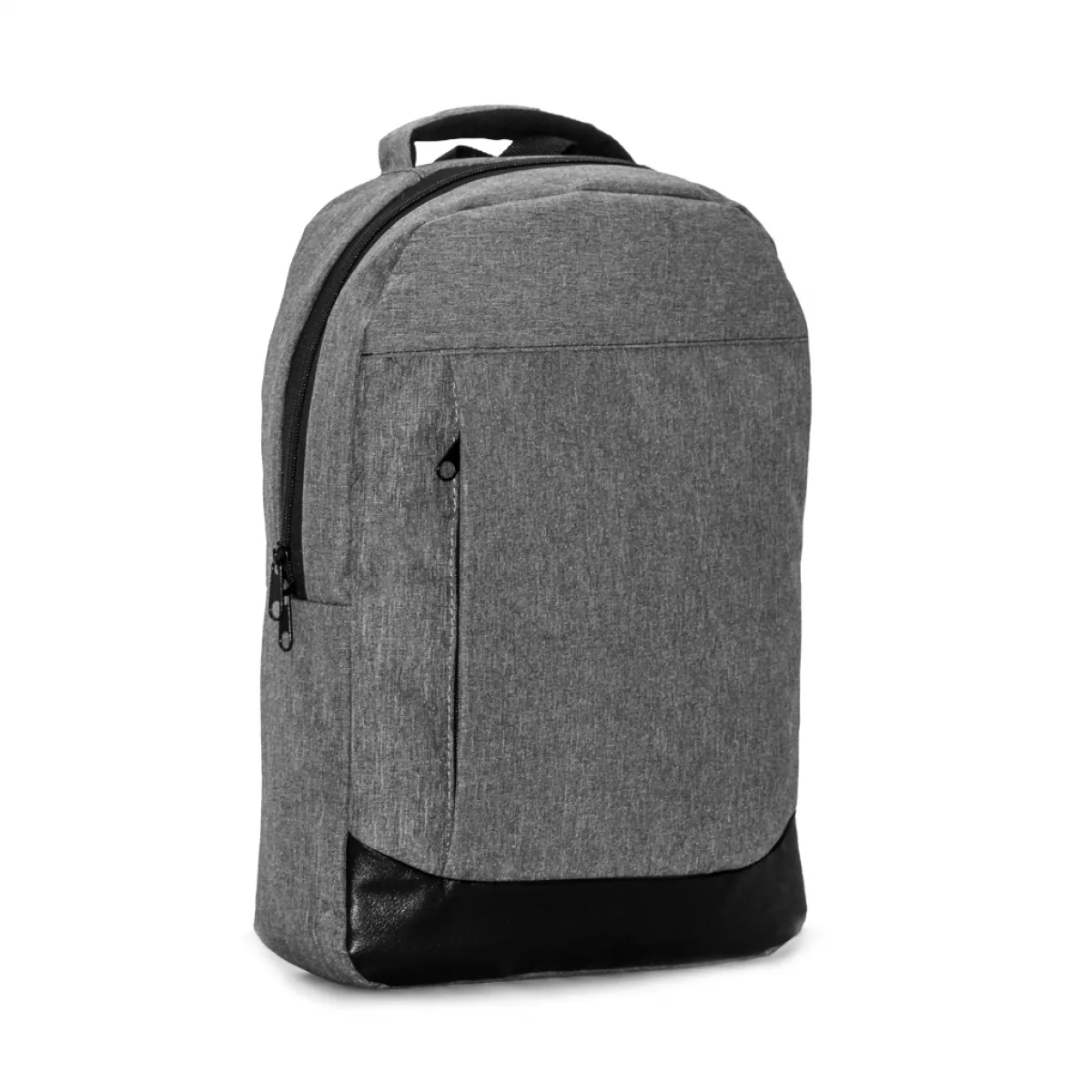 Suni Deri Tasarım Detaylı Laptop Bölmeli Sırt Çantası - Görsel 7