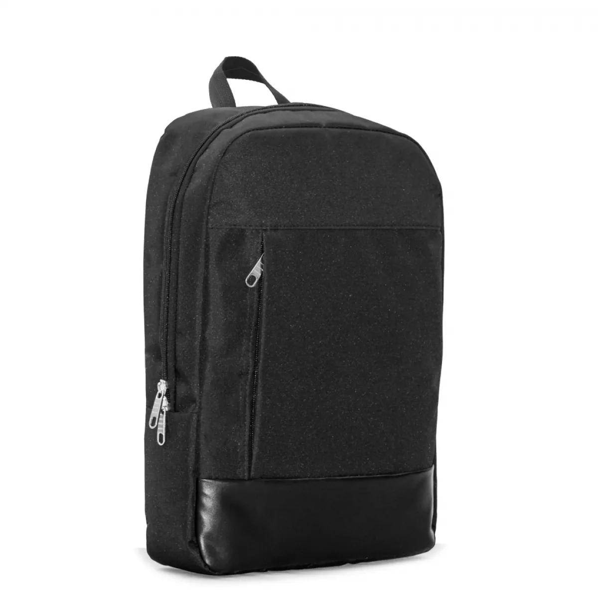 Suni Deri Tasarım Detaylı Laptop Bölmeli Sırt Çantası - Görsel 5