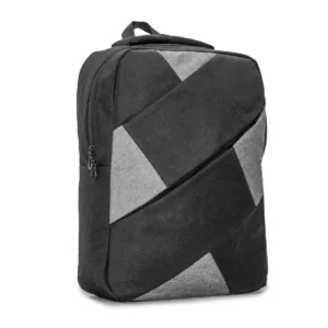 Çapraz Tasarım Çift Renk Laptop Sırt Çantası