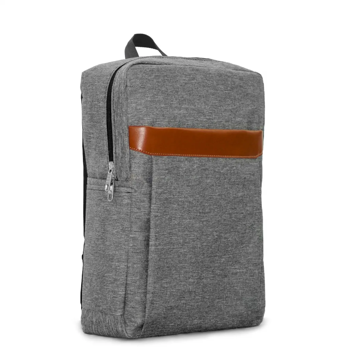 Renkli Suni Deri Tasarımlı Laptop Sırt Çantası - Görsel 7