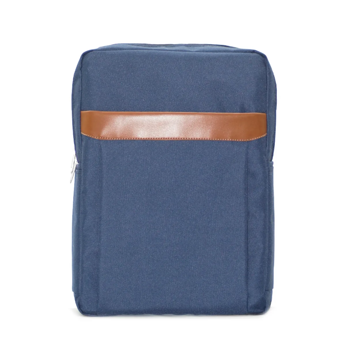 Renkli Suni Deri Tasarımlı Laptop Sırt Çantası - Görsel 4