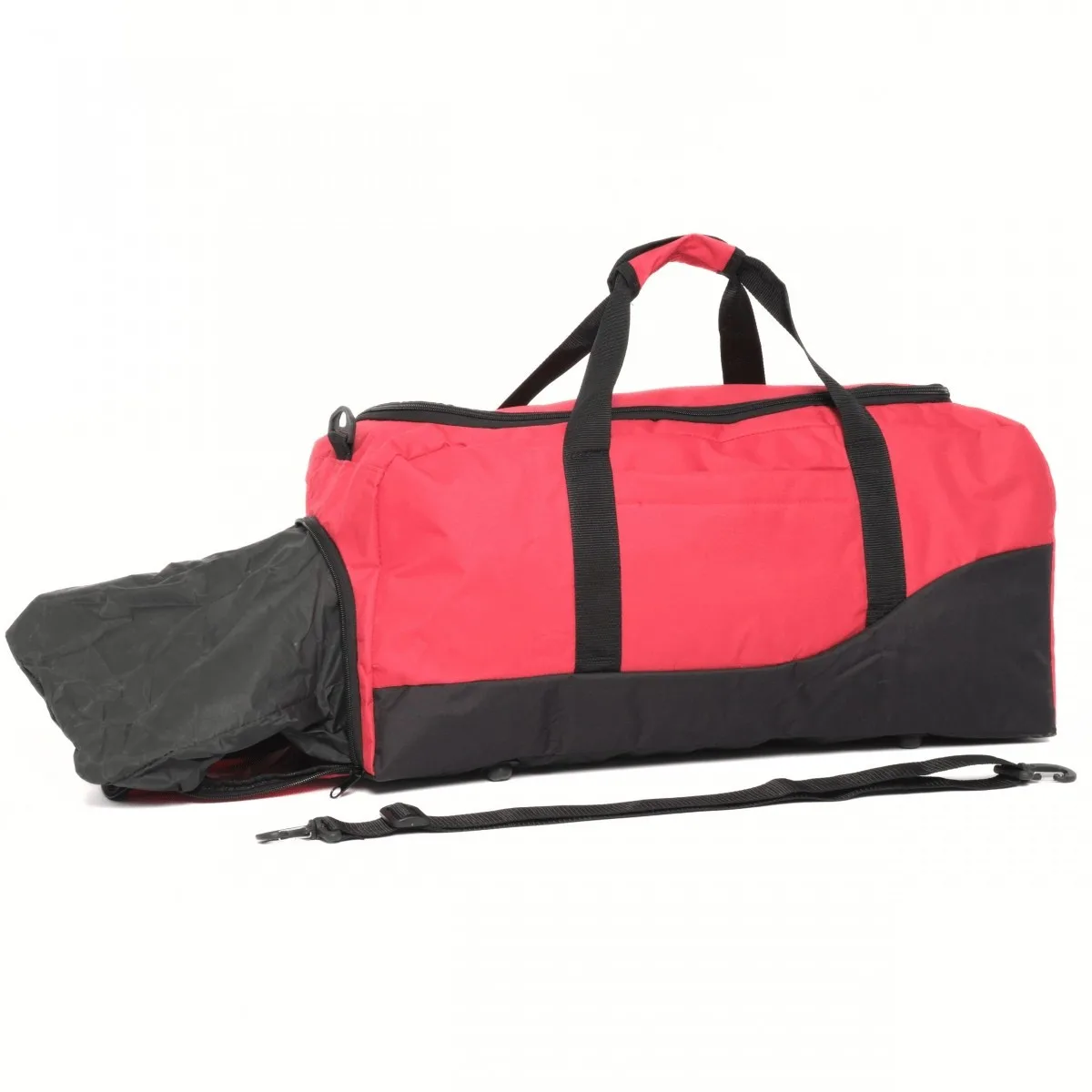 Ayakkabı Bölmeli Büyük Boy Spor ve Seyahat Çantası - Görsel 2