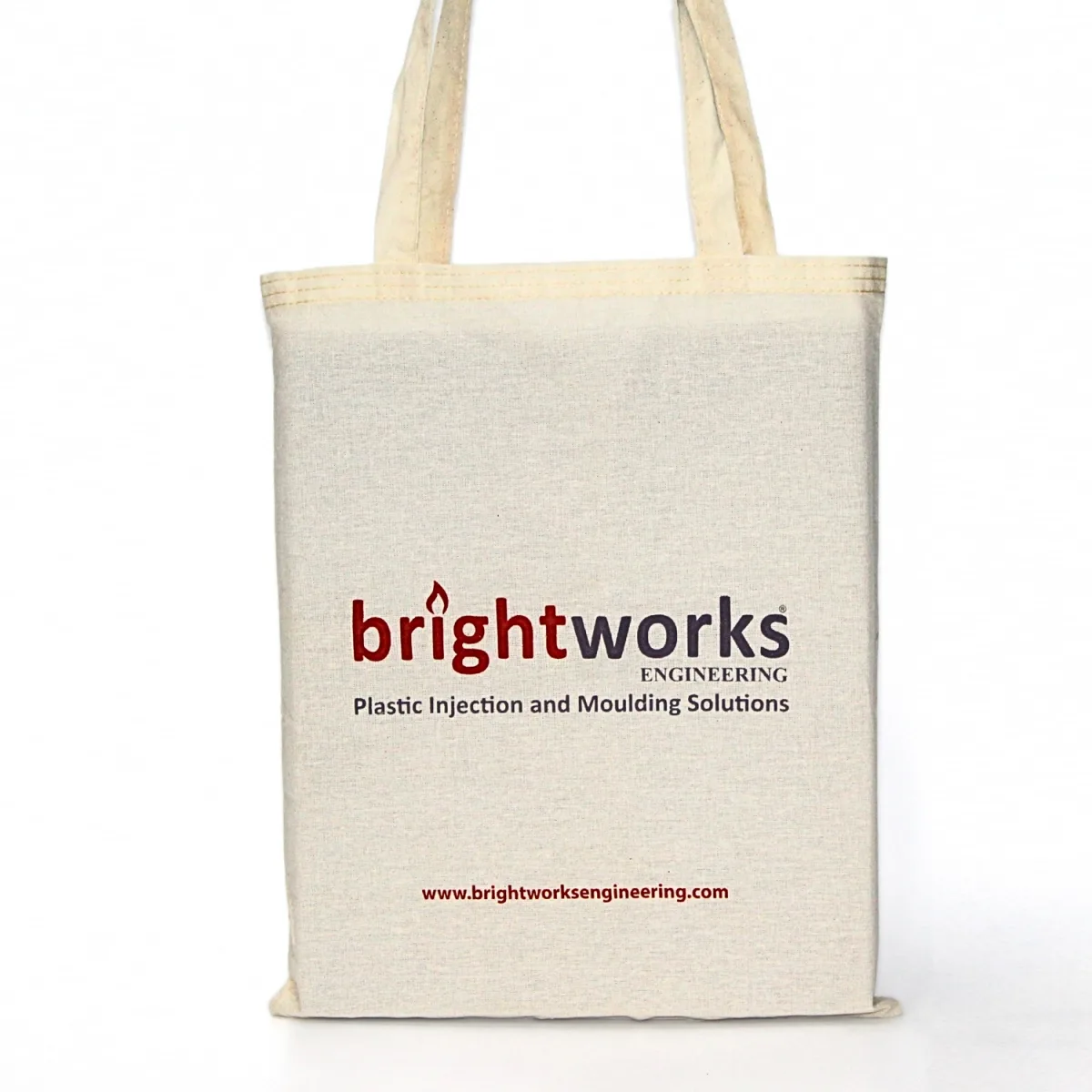 Standart Ölçü Baskılı Ham Bez Çanta - Görsel 2