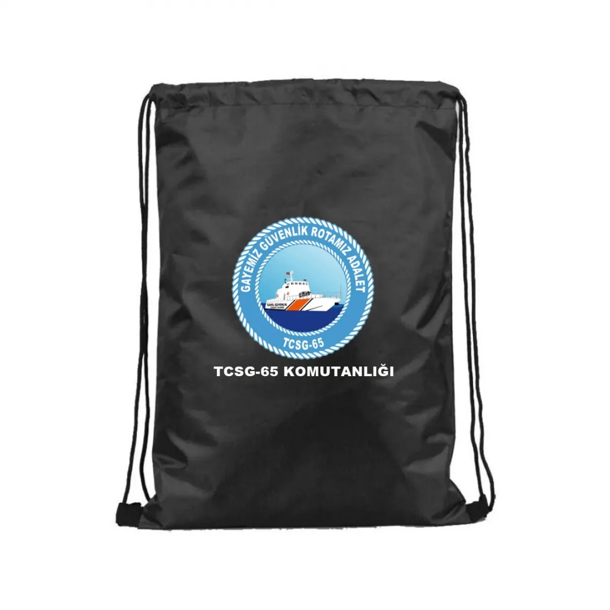 İpli Büzgülü Baskılı Promosyon Spor Sırt Çantası - Görsel 2