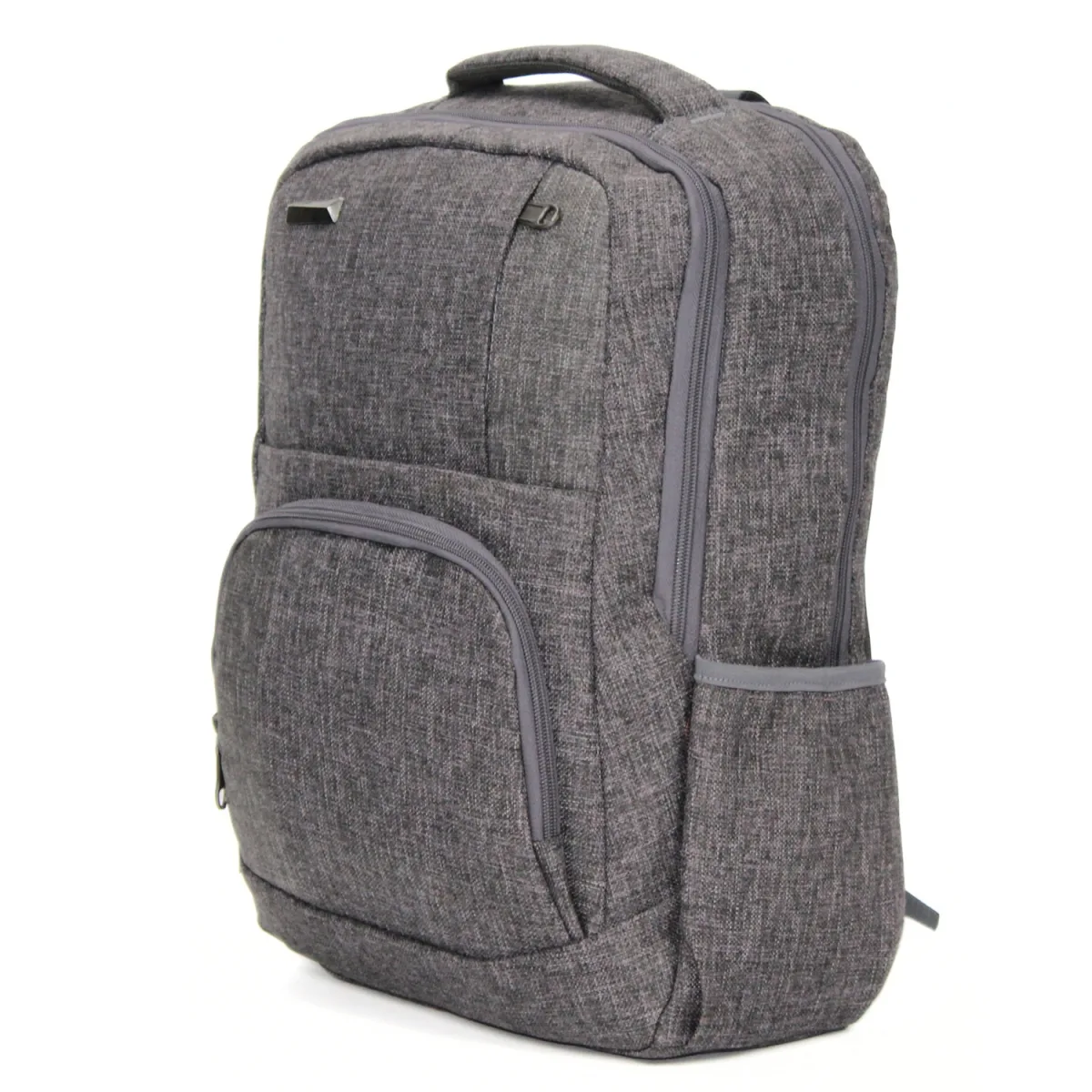 Kanvas Laptop Bölmeli Promosyon Okul Sırt Çantası - Görsel 2