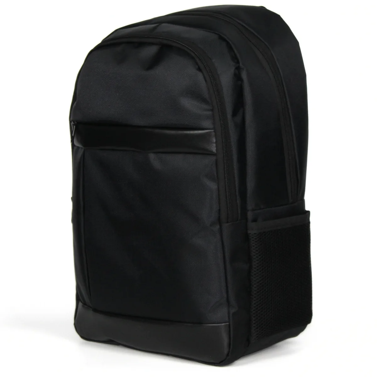 Suni Deri Tasarım Detaylı Laptop Bölmeli Sırt Çantası - Görsel 6