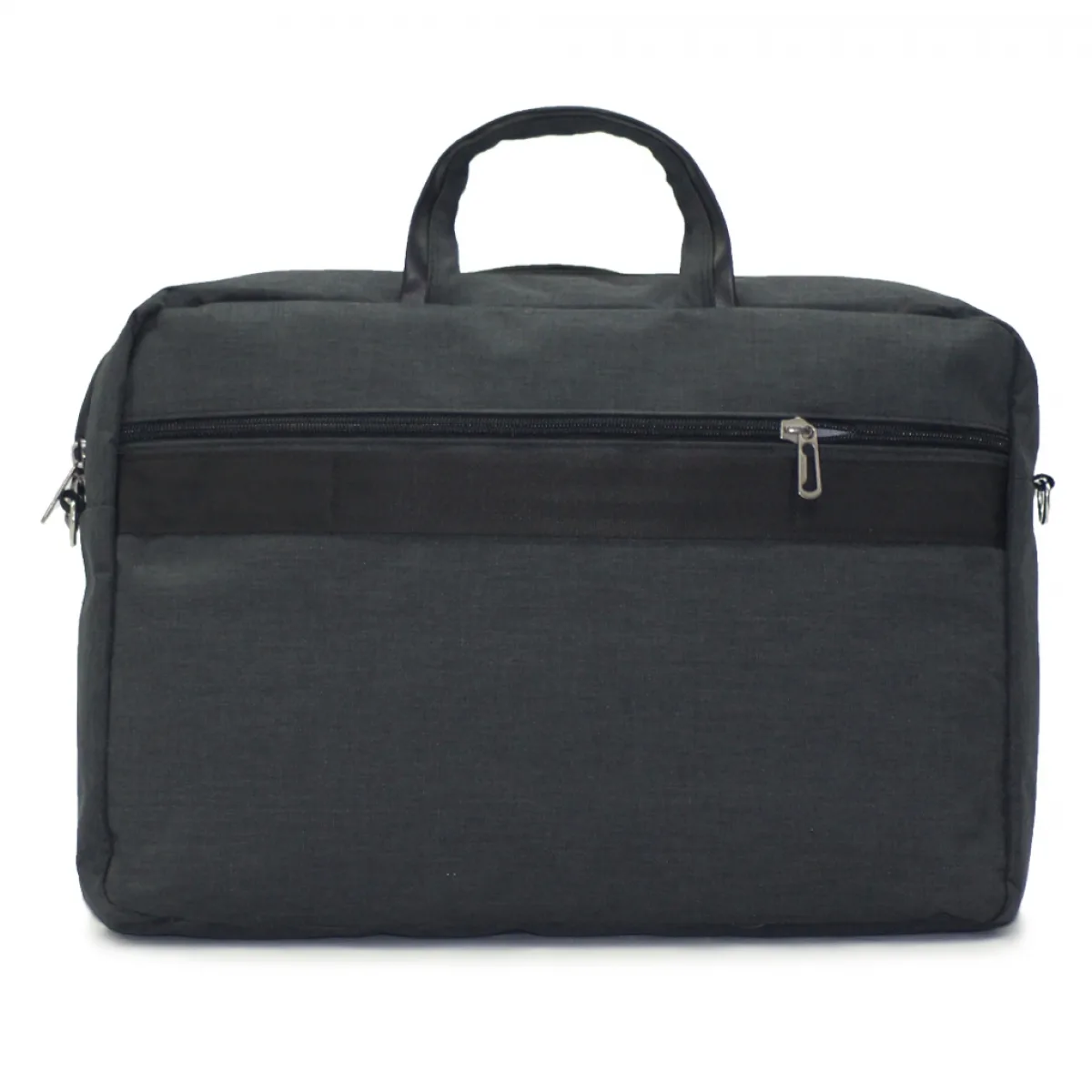 Suni Deri Şerit Tasarımlı İmperteks Laptop Çantası - Görsel 3