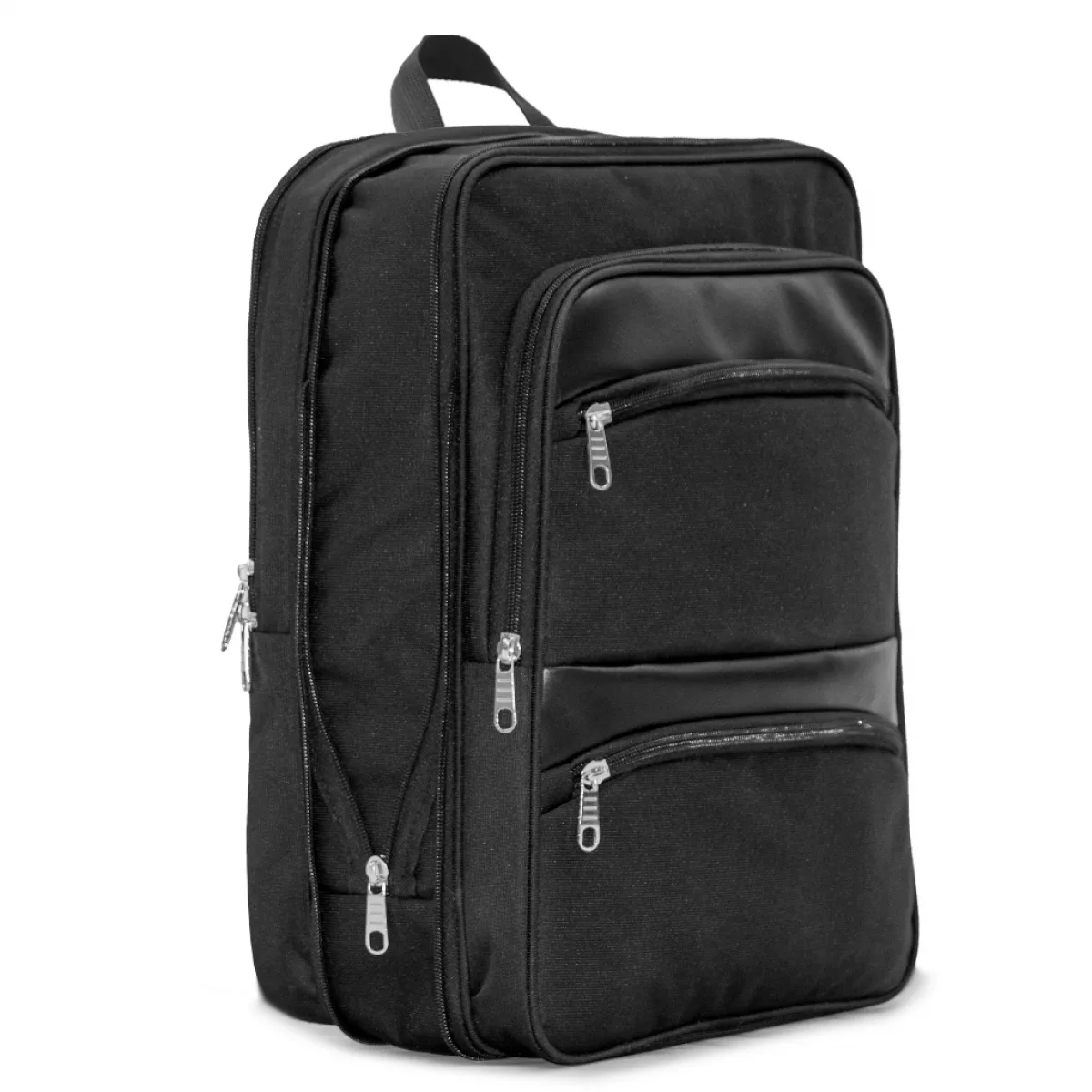 Körüklü Suni Deri Detaylı Promosyon Laptop Sırt Çantası